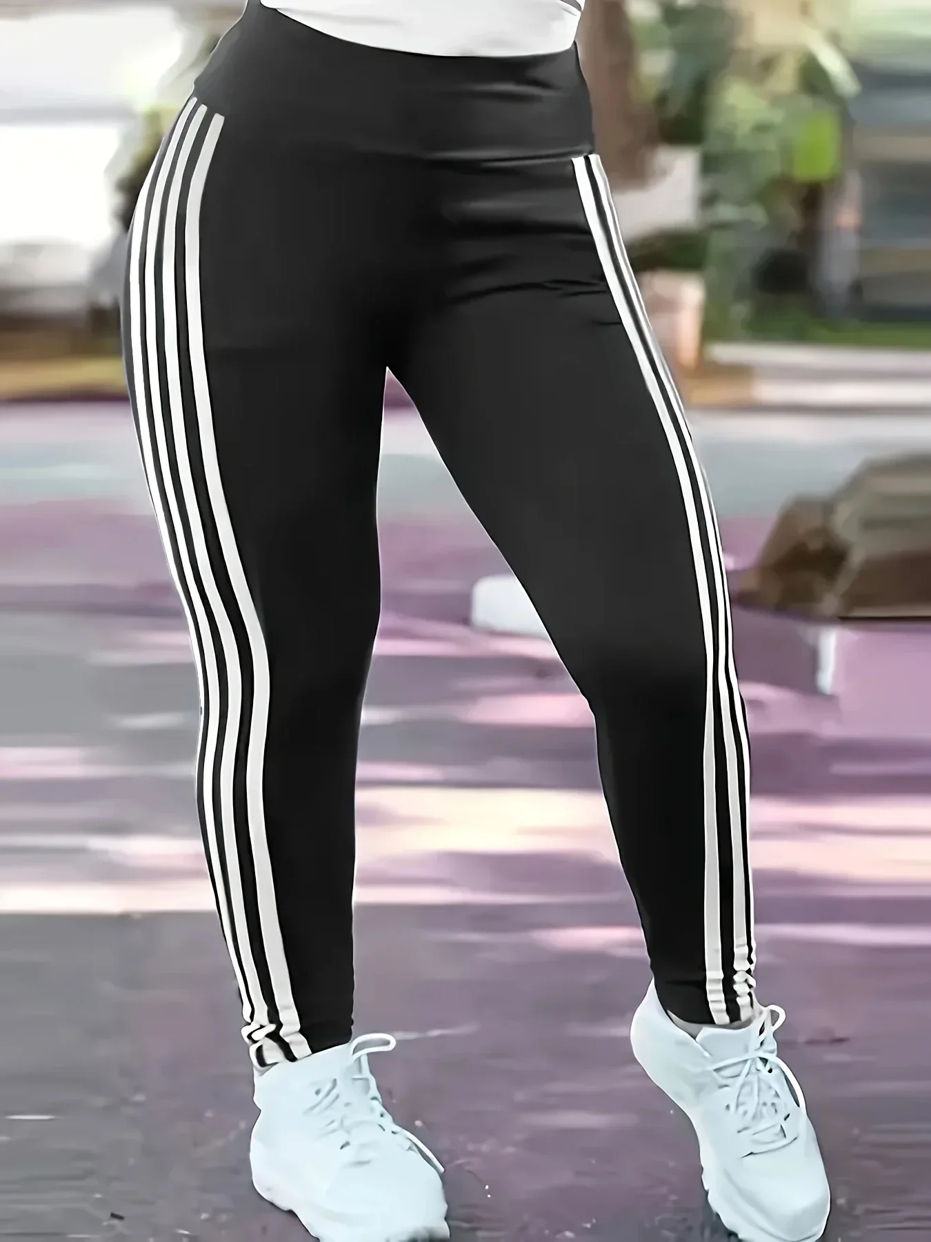 Women'S Fashion Leggings - Kadın 1XL-5XL Artı Boyutu Bayanlar Rahat