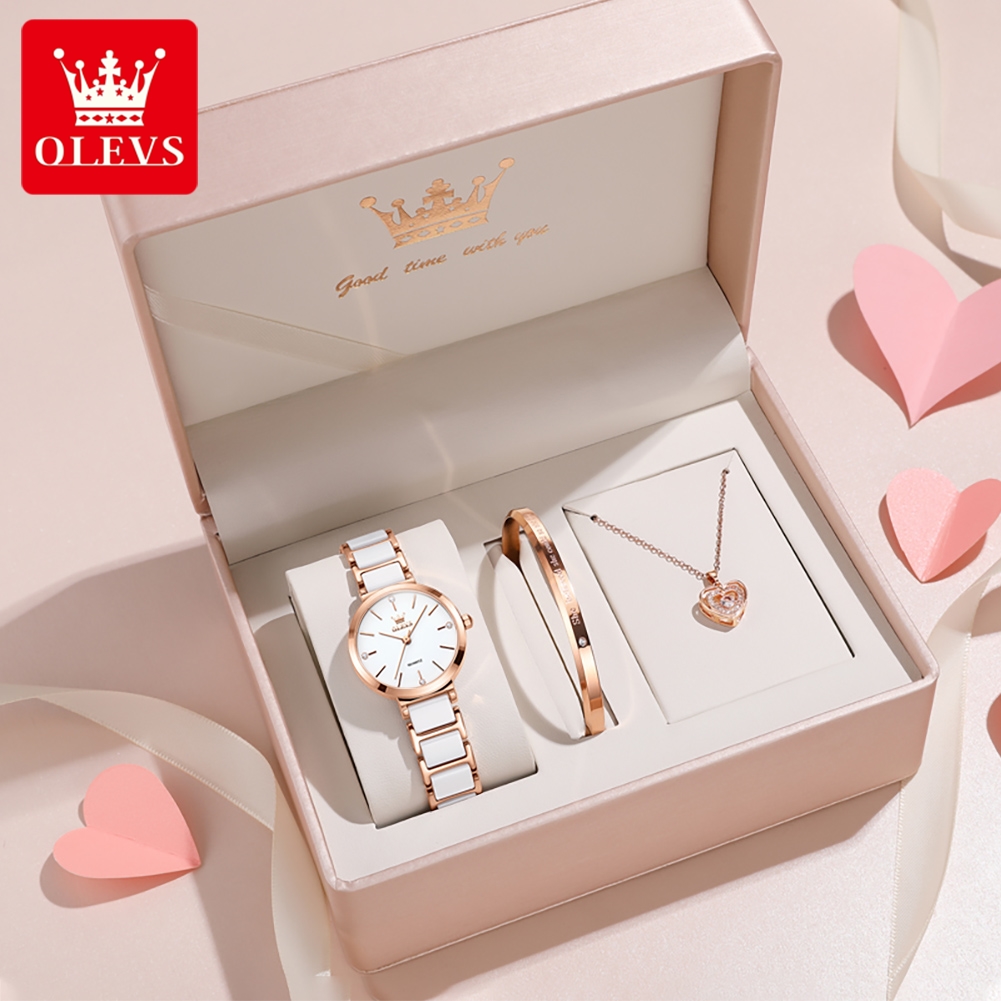 Women'S Fashion Gifts - OLEVS Kadın Saati 5877 Lüks Zarif