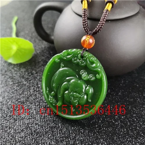 Doğal Yeşil Çin Domuzu Oyma Ye - Women Fashion Jewellery incelemesi ve fiyatı