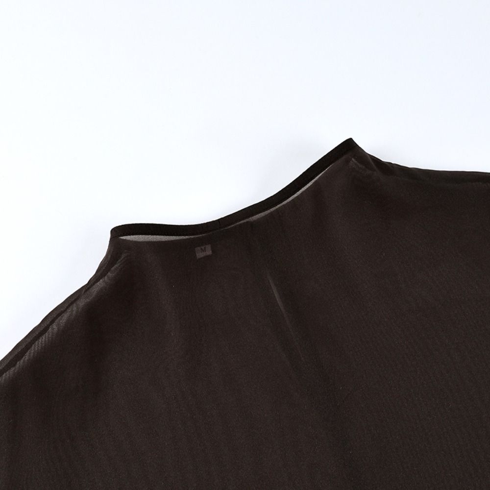 Zarif Uzun Kollu File Bluz Yar - Wrap Blouse Chiffon incelemesi ve fiyatı
