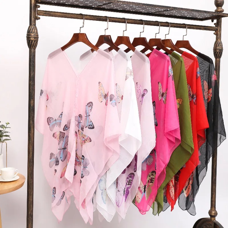 Kadın Güneş Koruma Şal Bisikle - Wrap Blouse Chiffon incelemesi ve fiyatı