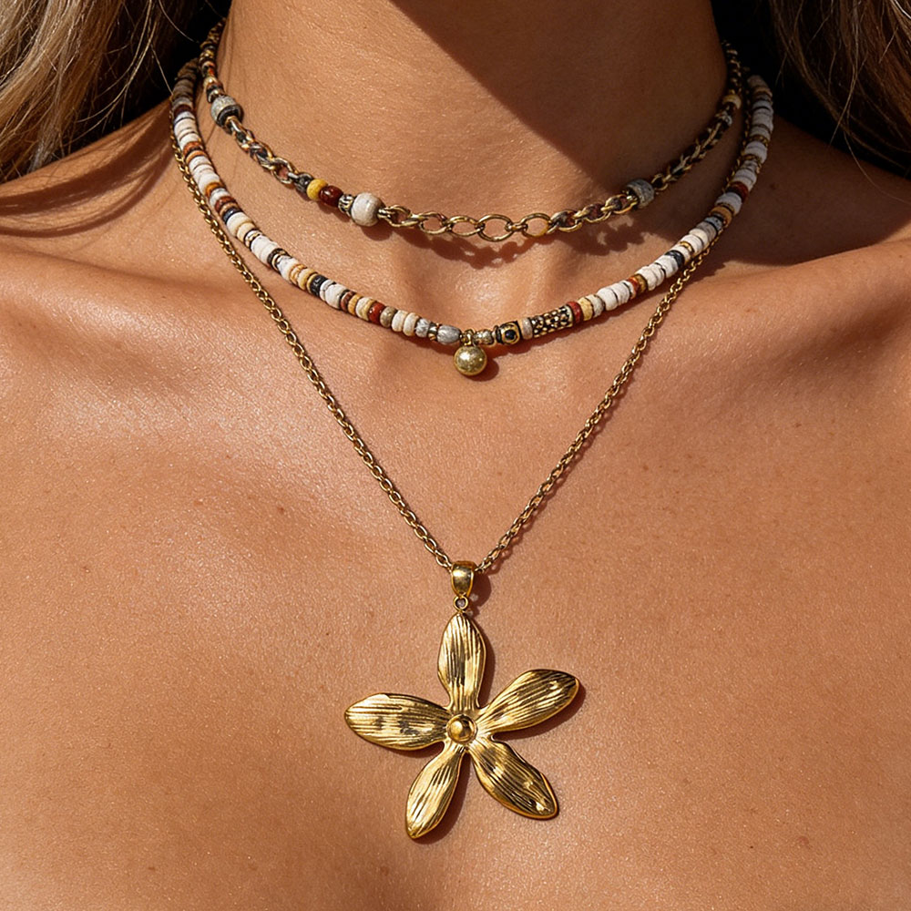 5 adet paslanmaz çelik büyük y - Women Fashion Jewellery incelemesi ve fiyatı