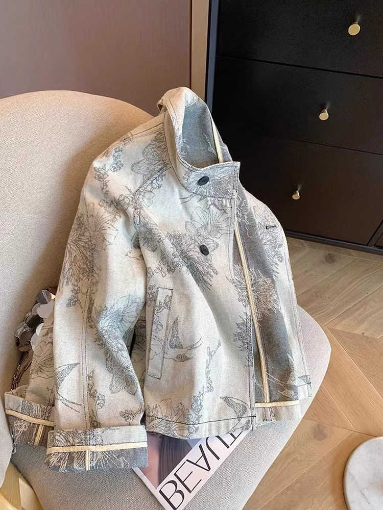 Kadın Açık Gri Baskılı Kot Cek - Women Fashion Jeans Top incelemesi ve fiyatı
