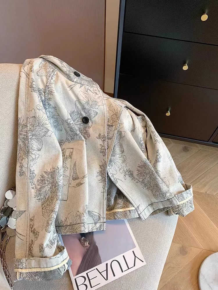 Kadın Açık Gri Baskılı Kot Cek - Women Fashion Jeans Top incelemesi ve fiyatı
