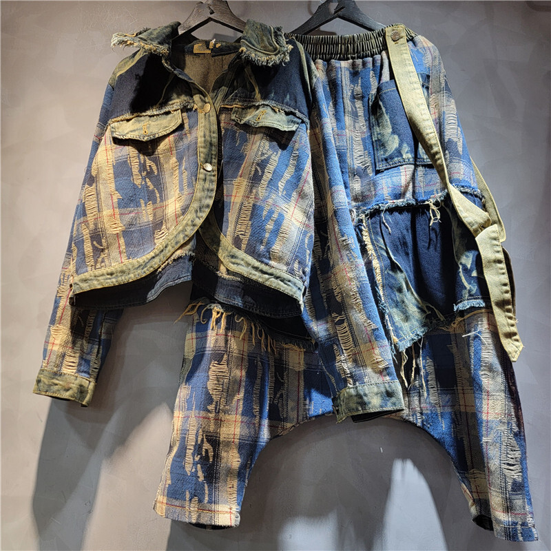 WTHT Moda kadın Düzensiz Patch - Women'S Fashion Denim Jacket incelemesi ve fiyatı
