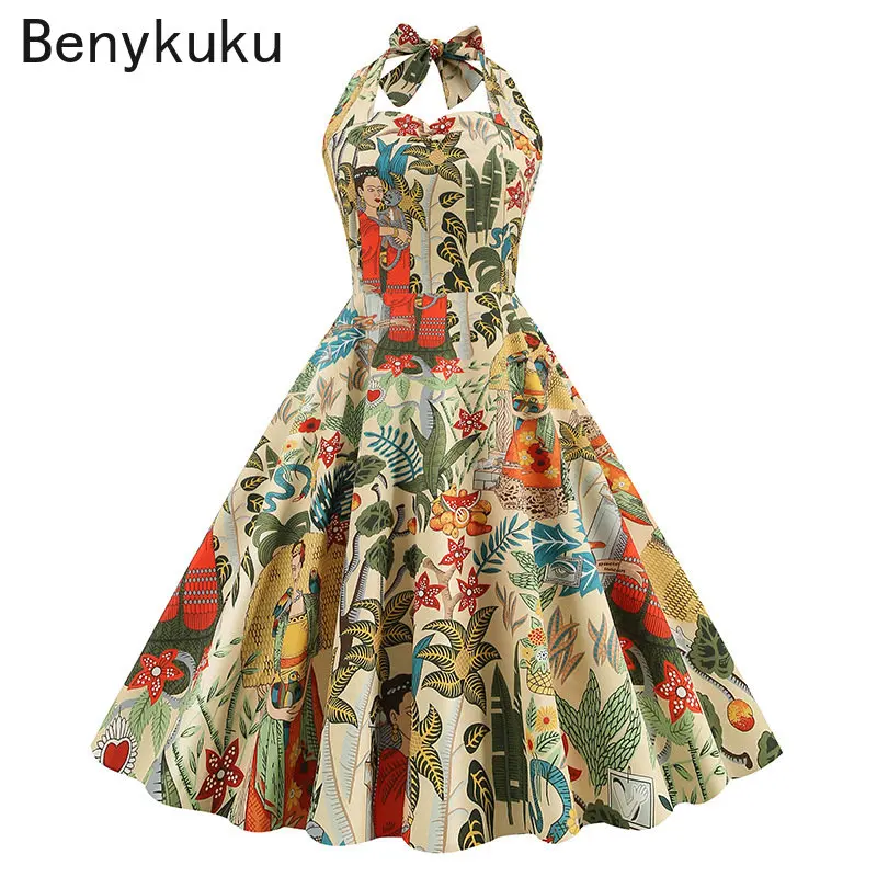 Kadın yaz baskı 50s 60s Vintag - Women'S Fashion In The 60S incelemesi ve fiyatı