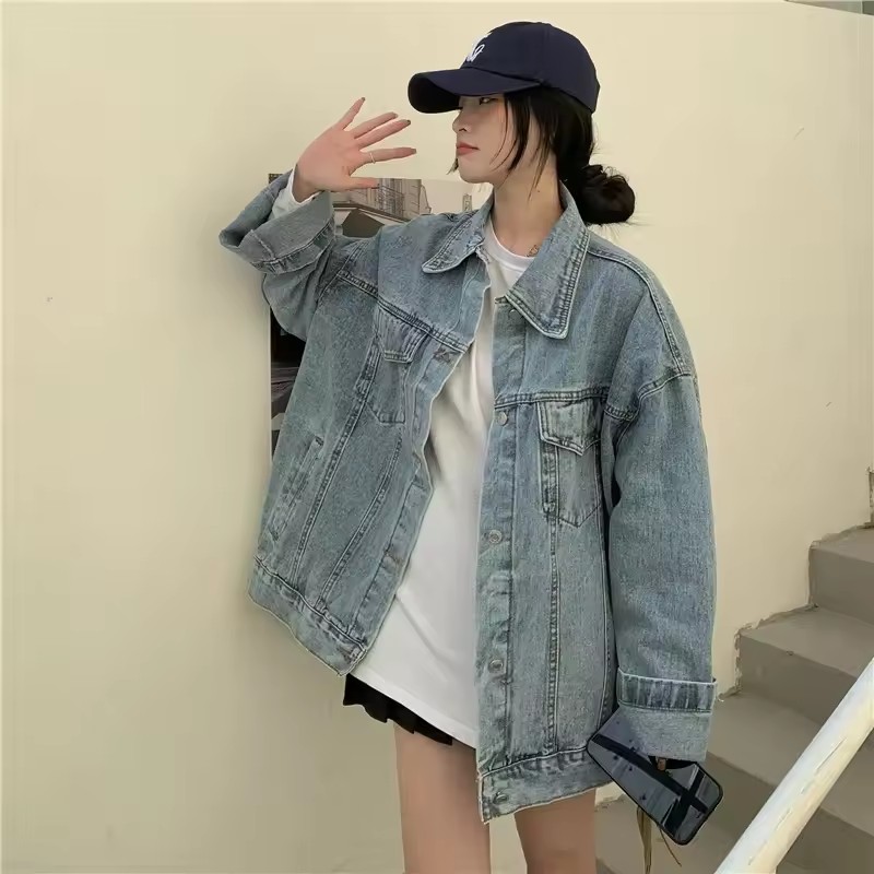2025 Yeni Moda Denim Ceket Kad - Women'S Fashion Denim Jacket incelemesi ve fiyatı