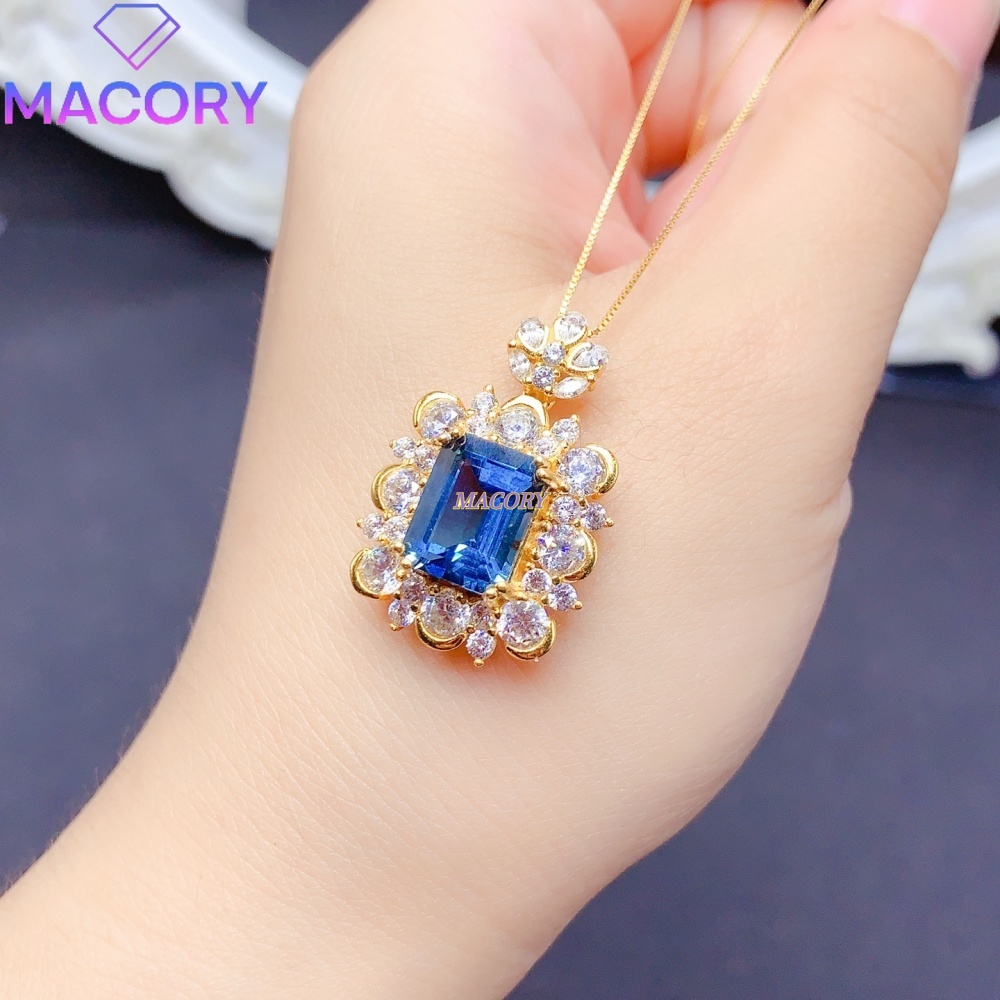 Doğal Londra Mavisi Topaz Koly - Women'S Fashion London incelemesi ve fiyatı