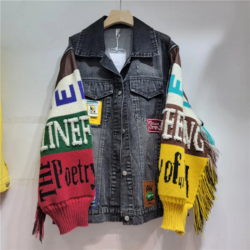 Kadın Denim Ceket Sonbahar Mod - Women'S Fashion Denim Jacket incelemesi ve fiyatı