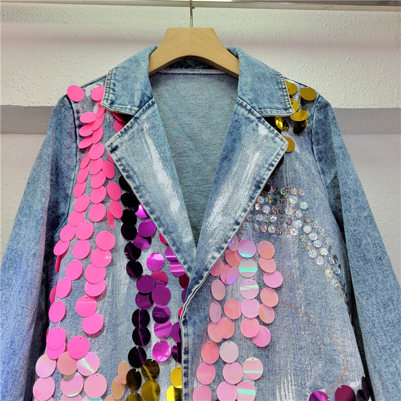 ANJY Sonbahar Yeni Kadın Ins T - Women'S Fashion Denim Jacket incelemesi ve fiyatı
