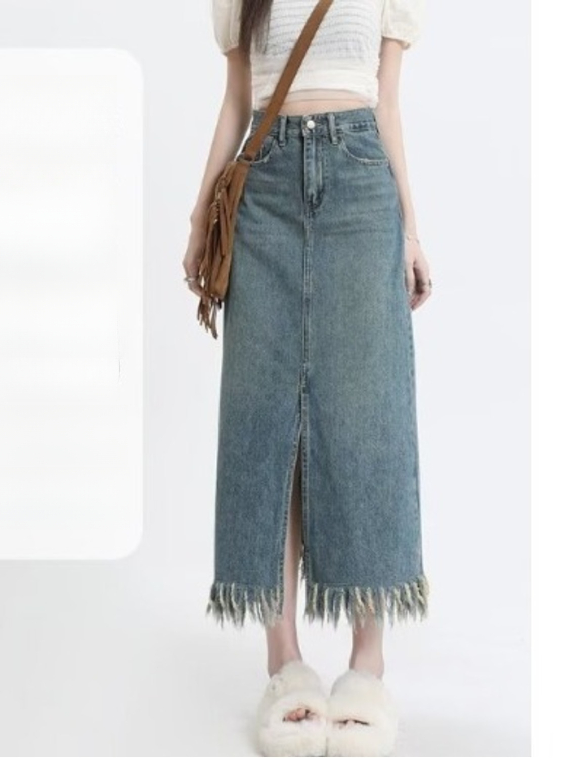 Kadın Yüksek Bel Vintage Yıkan - Denim Shorts Women incelemesi ve fiyatı