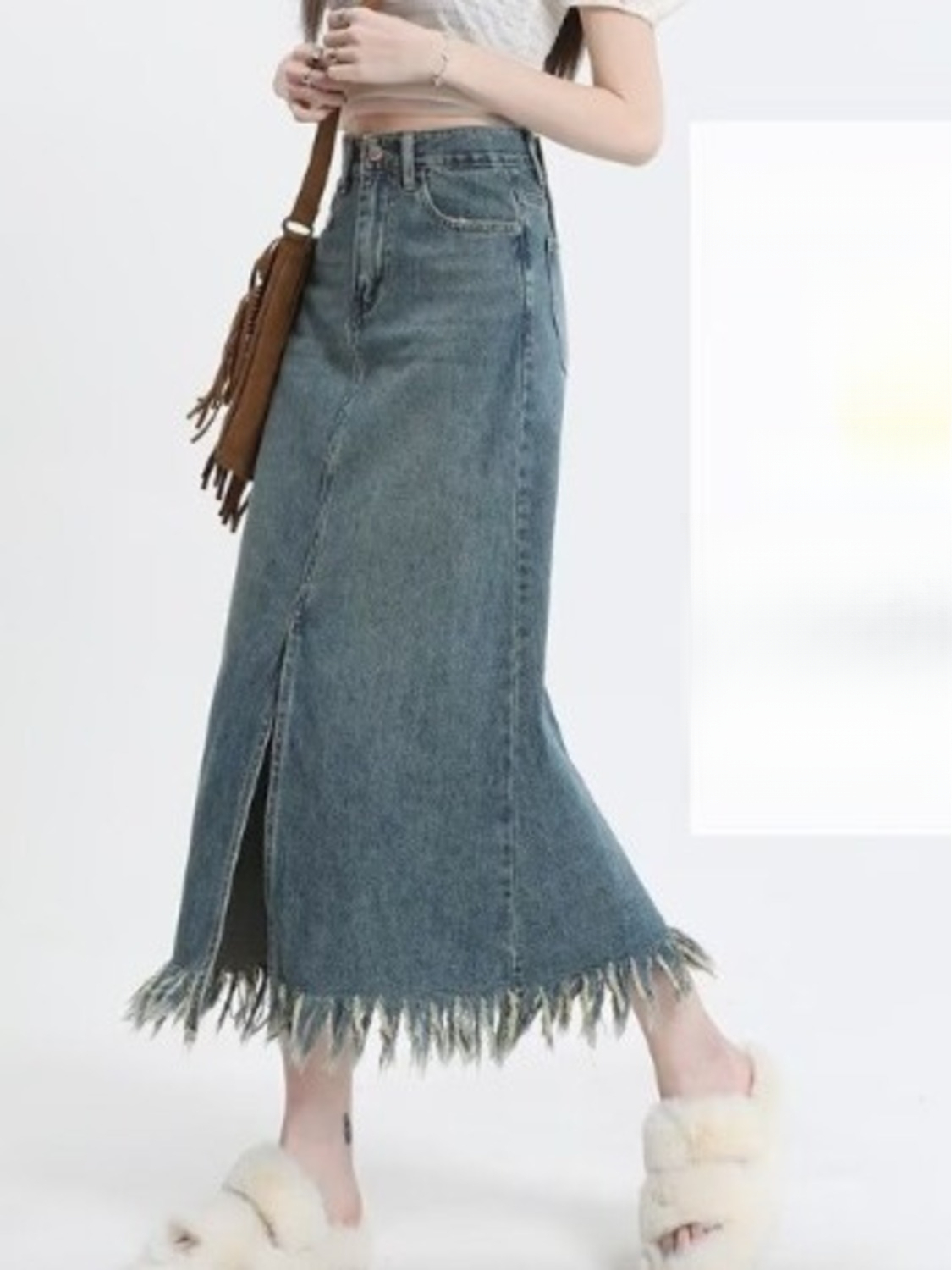 Kadın Yüksek Bel Vintage Yıkan - Denim Shorts Women incelemesi ve fiyatı