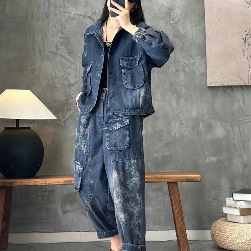2025 Sonbahar Denim ceket Takı - Women'S Fashion Denim Jacket incelemesi ve fiyatı