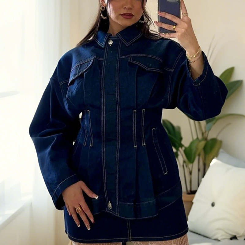 ANJY Sonbahar Yeni Kadın Trend - Women'S Fashion Denim Jacket incelemesi ve fiyatı