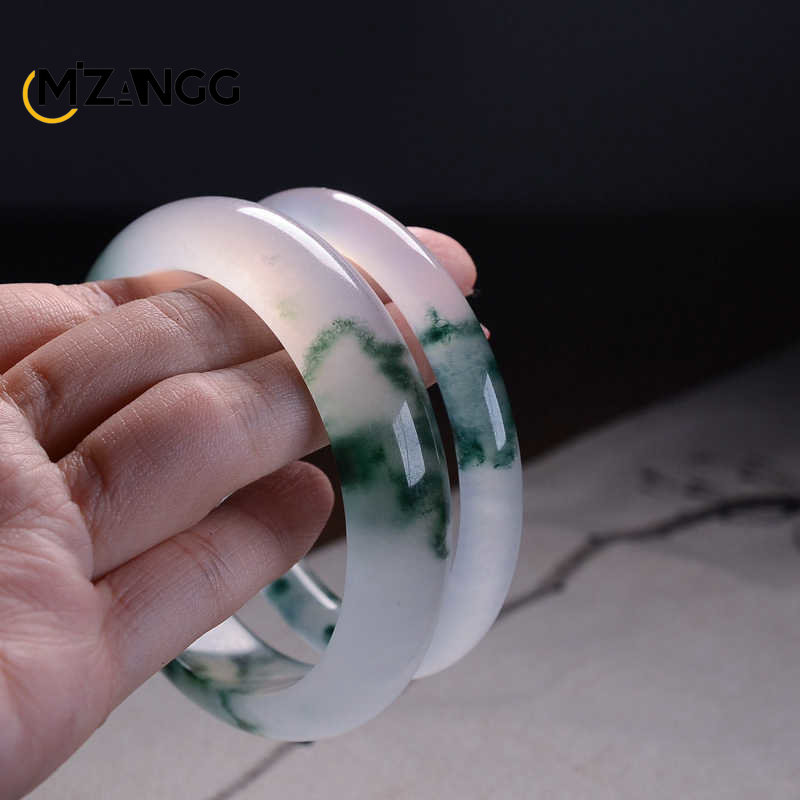 Doğal yeşil Jadeite bileklik y - Women Fashion Jewellery incelemesi ve fiyatı