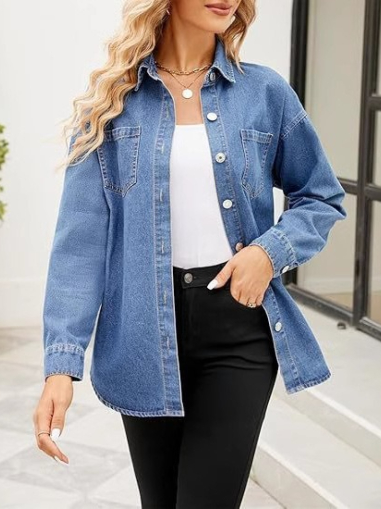Avrupalı ve Amerikalı Kadınlar - Women'S Fashion Denim Jacket incelemesi ve fiyatı